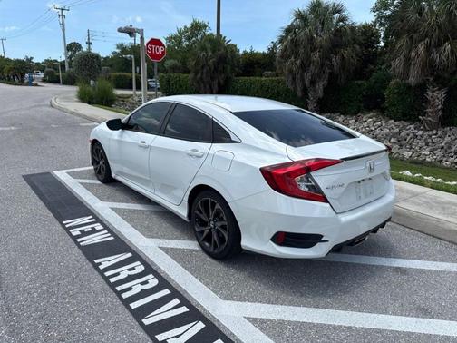 White 2021 Honda Civic Sport