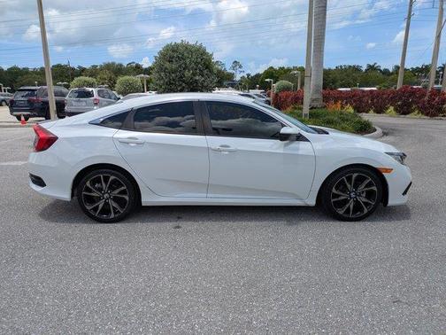 White 2021 Honda Civic Sport