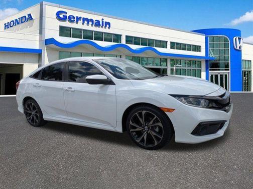 White 2021 Honda Civic Sport