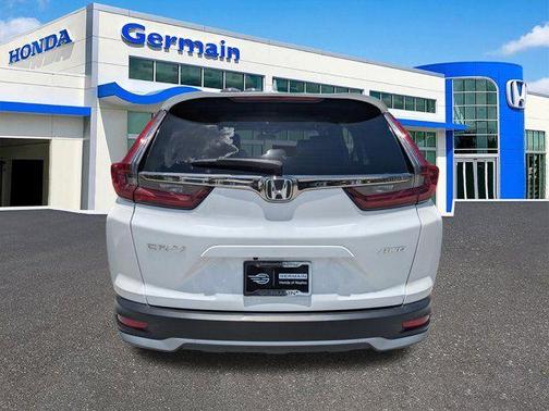 Platinum White Pearl 2022 Honda CR-V EX