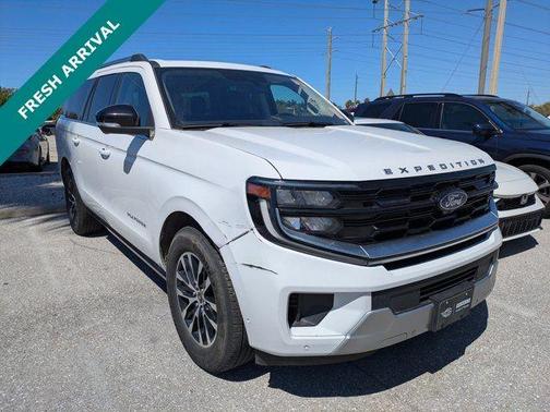 Oxford White 2025 Ford Expedition Max Platinum