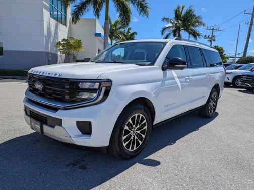Oxford White 2025 Ford Expedition Max Platinum