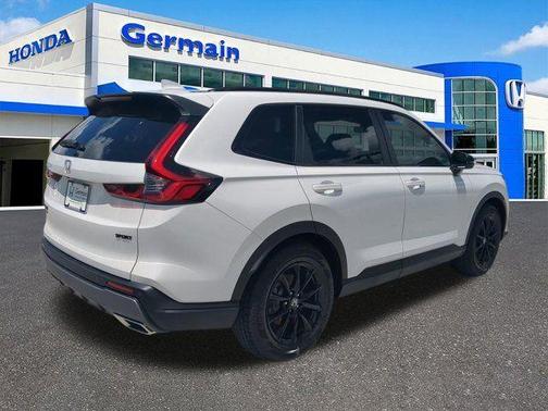 Platinum White Pearl 2026 Honda CR-V Hybrid Sport-L