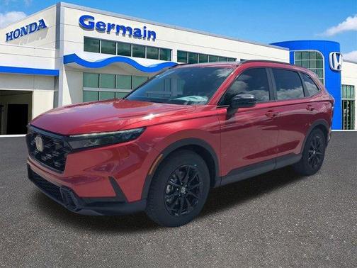 Radiant Red Metallic 2026 Honda CR-V Hybrid Sport-L