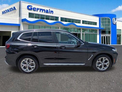Black Sapphire Metallic 2024 BMW X3 sDrive30i