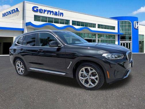 Black Sapphire Metallic 2024 BMW X3 sDrive30i
