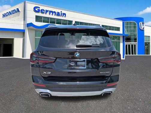 Black Sapphire Metallic 2024 BMW X3 sDrive30i