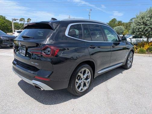 Black Sapphire Metallic 2024 BMW X3 sDrive30i