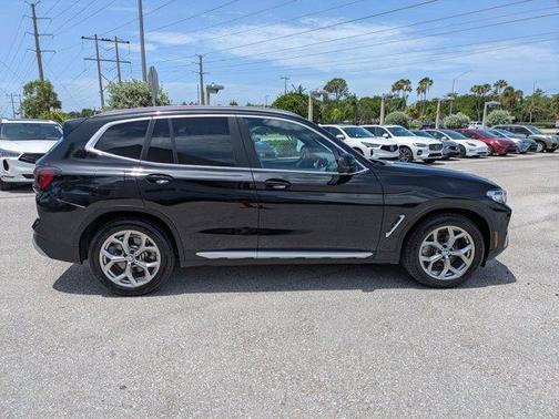 Black Sapphire Metallic 2024 BMW X3 sDrive30i