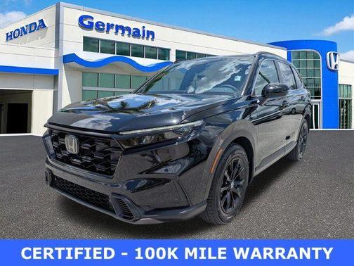 Black 2024 Honda CR-V Hybrid Sport-L