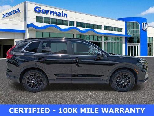 Black 2024 Honda CR-V Hybrid Sport-L