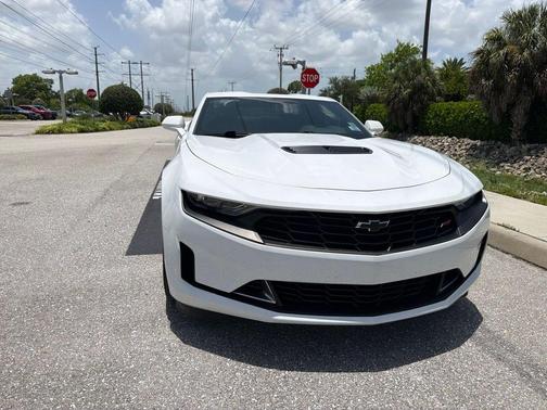 Summit White 2023 Chevrolet Camaro LT1