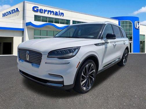 White Metallic 2022 Lincoln Aviator Reserve RWD
