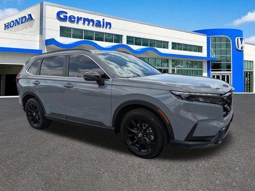 Gray 2025 Honda CR-V Hybrid Sport-L