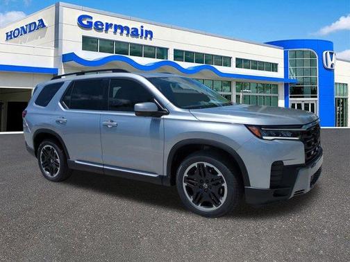Solar Silver Metallic 2026 Honda Pilot Touring S