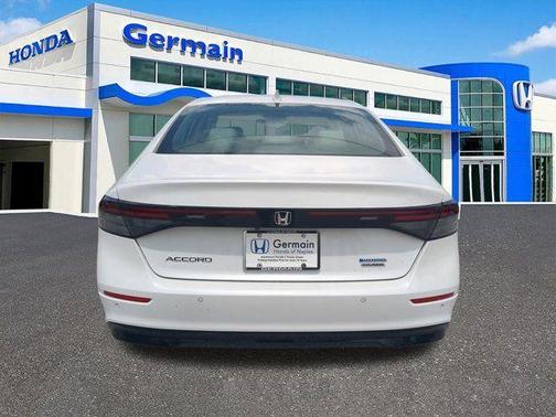 Platinum White Pearl 2026 Honda Accord Hybrid Touring