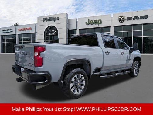 Slate Gray Metallic 2024 Chevrolet Silverado 2500 Custom