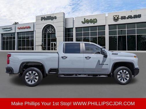 Slate Gray Metallic 2024 Chevrolet Silverado 2500 Custom