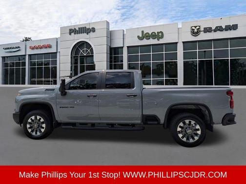 Slate Gray Metallic 2024 Chevrolet Silverado 2500 Custom
