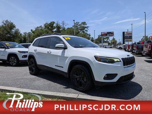Bright White Clearcoat 2020 Jeep Cherokee Latitude Plus