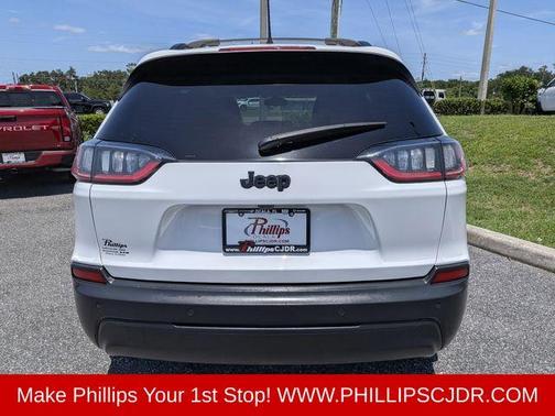 Bright White Clearcoat 2020 Jeep Cherokee Latitude Plus