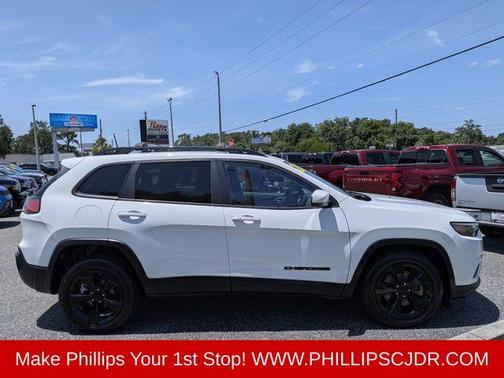 Bright White Clearcoat 2020 Jeep Cherokee Latitude Plus