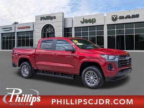 Radiant Red 2024 Chevrolet Colorado LT