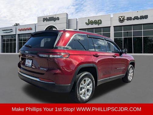 Velvet Red 2023 Jeep Grand Cherokee Limited