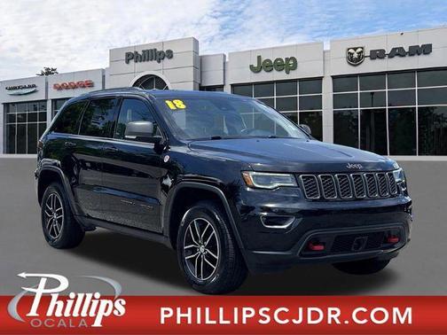 Diamond Black 2018 Jeep Grand Cherokee Trailhawk