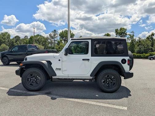 Bright White Clearcoat 2026 Jeep Wrangler Sport