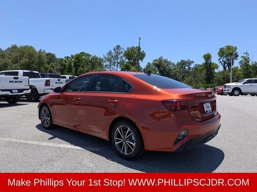 Fire Orange 2022 Kia Forte LXS