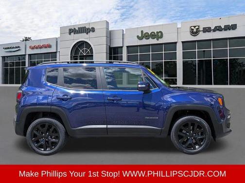 Jetset Blue 2017 Jeep Renegade Latitude