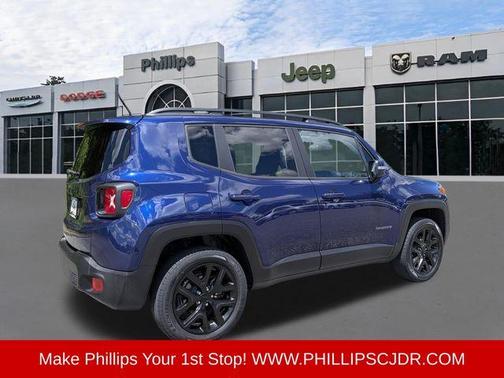 Jetset Blue 2017 Jeep Renegade Latitude