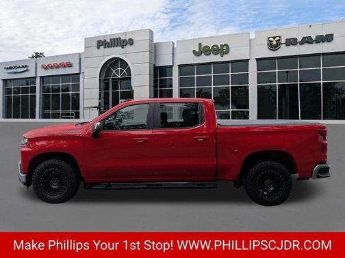 Red 2019 Chevrolet Silverado 1500 LT