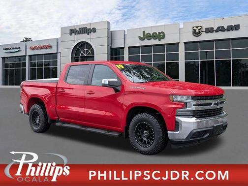 Red 2019 Chevrolet Silverado 1500 LT