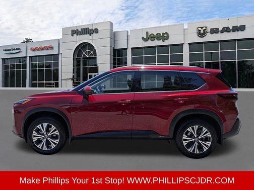 Scarlet Ember 2021 Nissan Rogue SV