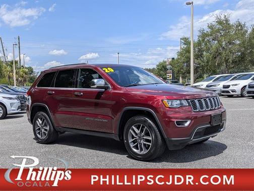 Velvet Red Pearlcoat 2020 Jeep Grand Cherokee Limited
