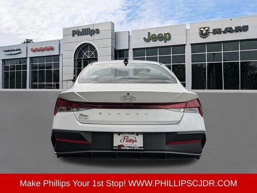 Serenity White Pearl 2024 Hyundai ELANTRA SEL