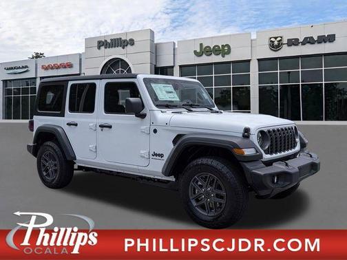 Bright White Clearcoat 2026 Jeep Wrangler Sport