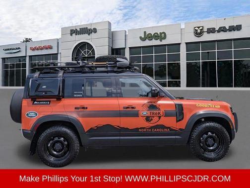 Santorini Black 2022 Land Rover Defender 110 S