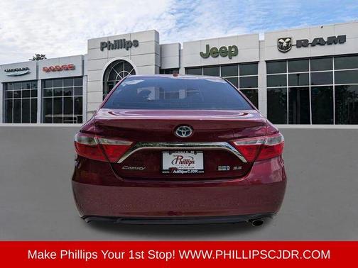 Ruby Flare Pearl 2016 Toyota Camry Hybrid SE