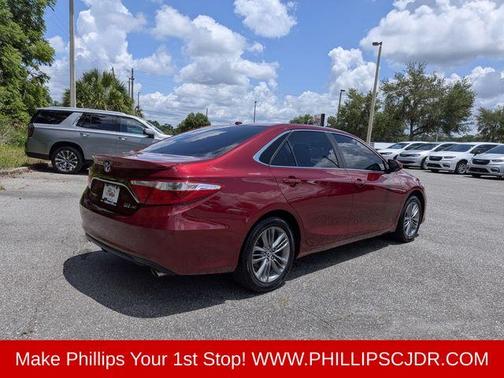 Ruby Flare Pearl 2016 Toyota Camry Hybrid SE