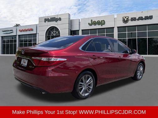Ruby Flare Pearl 2016 Toyota Camry Hybrid SE