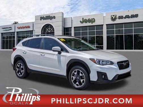 Crystal White Pearl 2019 Subaru Crosstrek 2.0i Premium