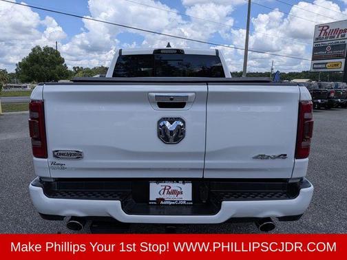 Bright White Clearcoat 2022 RAM 1500 Longhorn