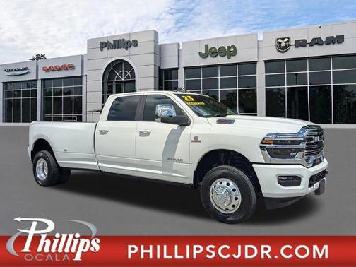Bright White Clearcoat 2025 RAM 3500 Laramie