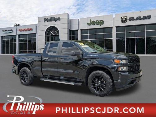 Black 2022 Chevrolet Silverado 1500 Limited Custom