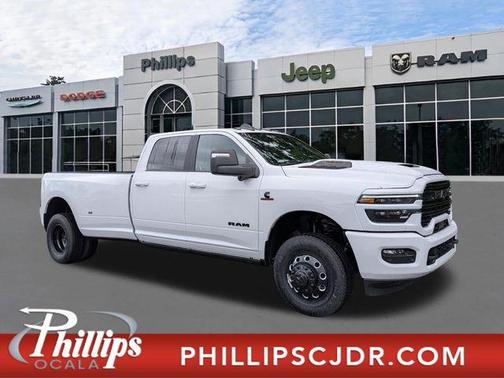 Bright White Clearcoat 2026 RAM 3500 Laramie