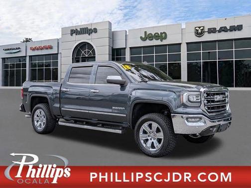 Dark Slate Metallic 2018 GMC Sierra 1500 SLT