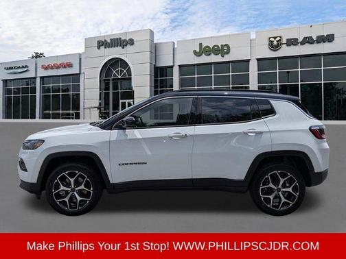 Bright White Clearcoat 2026 Jeep Compass Limited